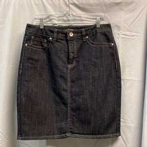 Nine West denim blue skirt